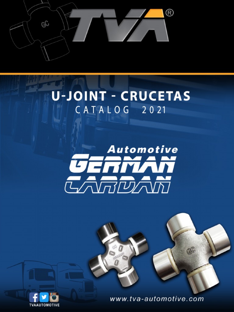 Tva - Catalogo Crucetas - 2021 | PDF | Pickup Truck | General Motors