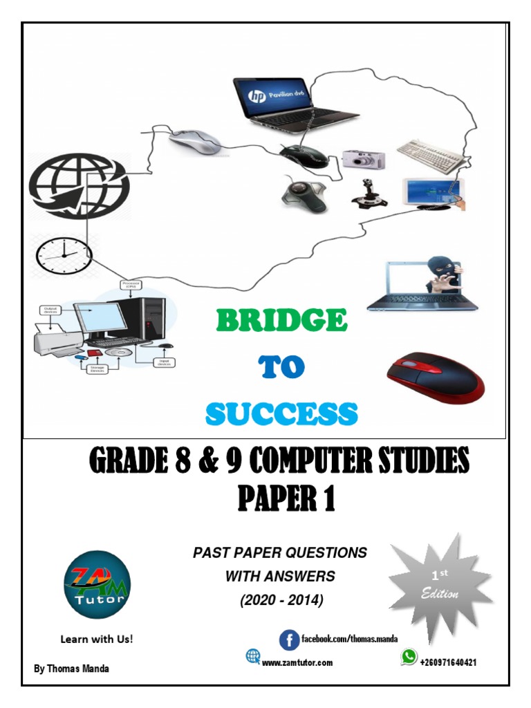 Computer Studies Paper 1 Solutions-Printable | PDF | Computer Data ...