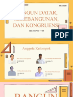 Bangun Datar, Kesebangunan, Dan Kongruensi