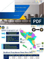 FGD Evaluasi Penyaluran Dana Desa 2022