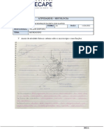 Atividades 01 - Histologia