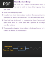 Phase Locked Loop