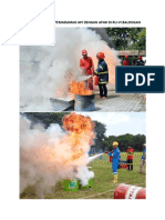 Emergency Drill Pemadaman Api Dengan Apar Di Ru-Vi Balongan