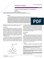 Nonaqueous Titrimetric Assay For Determination of Loratadine Inpharmaceutical Preparations