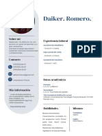 Daiker. Romero.: Experiencia Laboral Sobre Mí