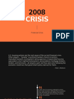 Financial Crisis 2008