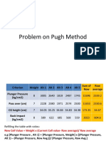 1-Problem On Pugh Method