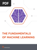 The Fundamentals of Machine Learning