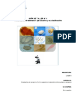 1.1.2 Guía 1 "Observación de Elementos Parasitarios e Indicaciones de Bioseguridad"