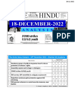 18-DECEMBER-2022: The Hindu News Analysis - 18 December 2022 - Shankar IAS Academy