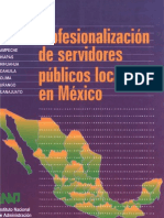 40 Profesionalizacion de Servidores Publicos Locales en Mex