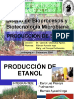 Produccion de BioEtanol
