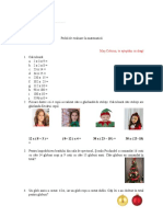 Test de Evaluare - Mate-Inmultire