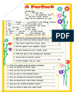 Present Perfect Worksheet