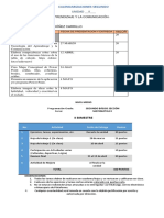 Calendarizaciones Segundo