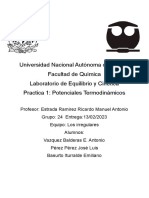 Practica 1 Potenciales Termodinamicos