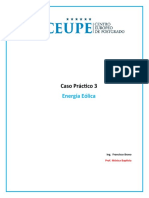 Energía eólica: curva de potencia y cálculo de producción anual