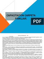 Presentacion Capacitación Carpeta Familiar