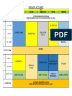 Horario de Clases