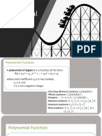 Polynomial Functions