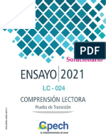 Ensayo Cpech 024 - Lenguaje (2021) (S)