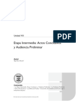 CPP Etapa Intermedia Actos Conclusivos y Audiencia Preliminar