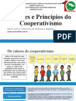 Valores e Princípios do Cooperativismo