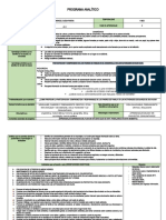 Programa Analitico Proyecto 6°