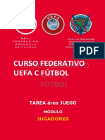 UEFA C Jugadores Tareas