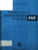 Teoria de La Admin Is Trac Ion Publica