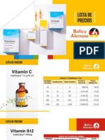 Lista de Precios Botica Alemana - Zarella