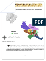 FIGURA 12. Região de Planejamento Do Estado de Mato Grosso Do Sul - Grande Dourados