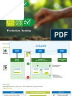 Production Planning Process, Data Elements, and Decision Making for Stock Seed and Commercial Seed