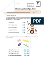 Prueba Inglés 5° Básico