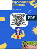 Capacidades físicas: velocidade, resistência e flexibilidade