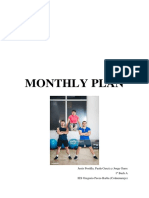 Individual Physical Fitness Plan