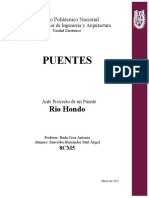 Anteproyecto de Puentes