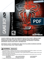 Spider-Man 3 - Manual - GBA
