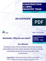 Building CBMC Ministry Team