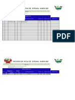 Registro de Notas de Entrada - Marzo 2023