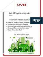 Act. 6 Proyecto Integrador: Resp Soc Y Dllo Sostenible