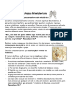 Anjos Ministeriais: Consumadores de Mistérios