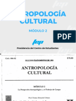 Antropología Cultural: Módulo 2