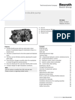 Axial Piston Variable Double Pump A22VG Series 40: RE 93221/05.2014, Bosch Rexroth AG
