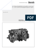 Axialkolben-Verstelldoppelpumpe A22VG: Baureihe 40