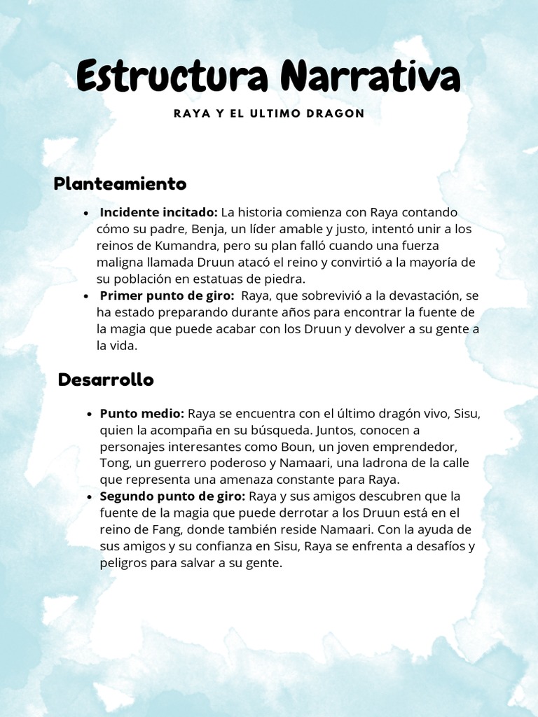 Estructura Narrativa | PDF