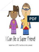 I Can Be A Super Friend Social Story