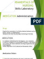 Skills Laboratory: Medication