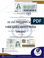 Certificado de Ingresos Julian Andres Prada Urbano