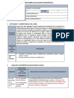 Informe Evaluacion Diagnostica 1